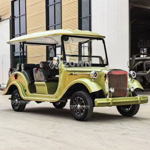 Vehículo Turístico Eléctrico Retro de Último Modelo 2026, 6 Asientos, Baja Velocidad, para Complejos Turísticos y Propiedades Inmobiliarias - Product Image 6