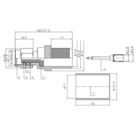 Connecteur coaxial RF SMA-C-J7 Connecteur SMA mâle à sertir RG8 RG213
