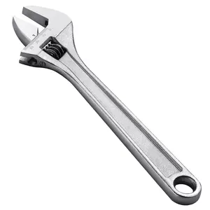 10 Inch Adjustable Wrench Professional Shifter Spanner With Wide Caliber Opening