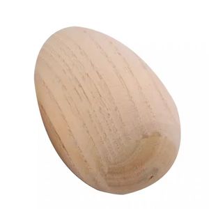 Wholesale Hot Sale Wooden Egg Shaker Natural Wood Color Orff <b>Percussion</b> Kids' Educational Musical <b>Instrument</b> for Rhythm Training - Product Image 4