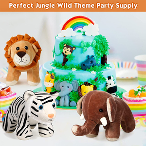 Animales <span class=keywords><strong>de</strong></span> peluche para niños, Set <span class=keywords><strong>de</strong></span> juguetes <span class=keywords><strong>de</strong></span> animales para decoración <span class=keywords><strong>de</strong></span> fiesta, 535 - Product Image 4