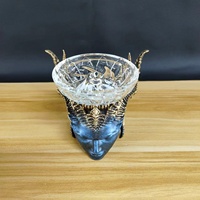 Usine en gros de haute qualité narguilé accessoires résine cristal tête narguilé bol shisha bol