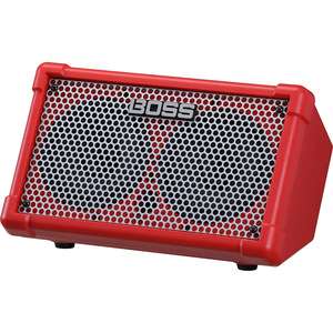 2x6.5 "amplificatore combinato alimentato a batteria da 10 watt nero rosso Boss CUBE Street 2 - Product Image 2