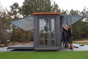 Solution de villa modulaire de luxe 2-3 chambres : Maison préfabriquée entièrement équipée de 3 <span class=keywords><strong>à</strong></span> 12 mètres, prête <span class=keywords><strong>à</strong></span> l'emploi, avec salle de bain principale intégrée - Product Image 2