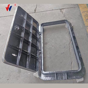 <span class=keywords><strong>Couvercle</strong></span> de trou d'homme du système de drainage/<span class=keywords><strong>couvercle</strong></span> de trou d'homme de <span class=keywords><strong>fosse</strong></span> <span class=keywords><strong>septique</strong></span> ronde en fonte OEM ODM palettes en bois fer etc. chaussée 15-20days LANWEI - Product Image 5