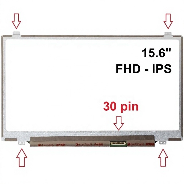 IParts 15.6 Inch LCD Screen B156HAN06.1 B156HAN04.1 B156HAN04.0 NV156FHM-N42 V8.0 NV156FHM-N41 LP156WF6-SPD1 Display Panel OEM