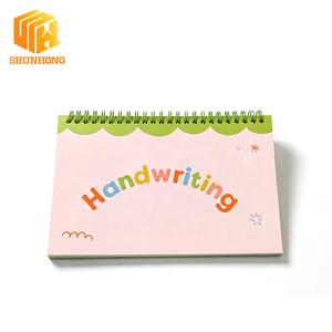 Cuaderno <span class=keywords><strong>de</strong></span> Práctica <span class=keywords><strong>de</strong></span> Escritura a Mano con Espiral Personalizado para Niños, Cuaderno <span class=keywords><strong>de</strong></span> Trazado <span class=keywords><strong>de</strong></span> Letras para Preescolar, Venta al Por Mayor <span class=keywords><strong>de</strong></span> Fábrica - Product Image 1