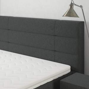 Lit à sommier moderne et luxueux réglable avec cadre chromé en velours doux, rangement et capitonnage, en bois écologique - Product Image 2