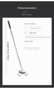 NEW Arrival Iron Pole Plastic Wall Cleaning Mop Sweeping Bros Floor Scrub Wash Brush Cleaner with Long Handle >= 3000 - Product Image 6