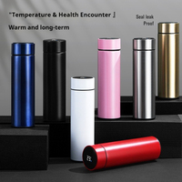 Bouteille isotherme intelligente 500 ml – Tasse de sport et de voiture isolée – Garde au froid et au chaud – Mug thermique – Flasque sous vide
