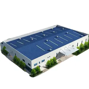 Professional Production Workshop Prefab Free Design Steel Structure Warehouse