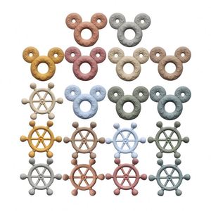 Mordedor de Silicona de Grado Alimenticio Orgánico, Libre de BPA, con Diseño Floral de Alta Calidad, Tipo Arco Grande, Unisex para Bebés - Product Image 2