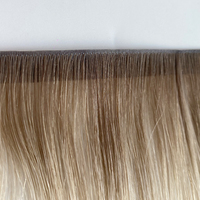 Mélange parfait sans perte de bande injectée extensions de cheveux humains de trame vente chaude