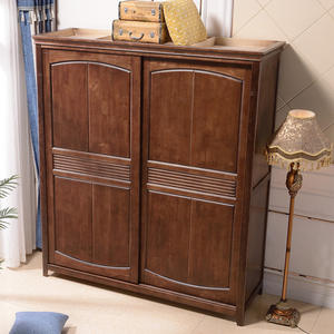 Armoire moderne en bois massif pour chambre à coucher Armoire pour chambre à coucher Mobilier - Product Image 2