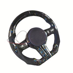 Volante de Cuero y Fibra de Carbono con Calefacción Personalizado para <span class=keywords><strong>BMW</strong></span> G20 G28 G29 G30 G32 G38 Serie 3 <span class=keywords><strong>320i</strong></span> 325i 330i M3 M4 M5 X1 X2 X3 - Product Image 6