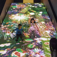 Juegos de Pared Interactivos Digitales Personalizados, Equipo de Toboganes, Sistema de Toboganes para Interiores, para Parques de Actividades Infantiles