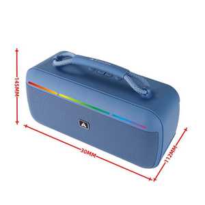 New AI-02S 20W Portable Outdoor for V5.3 <b>Speaker</b> RGB LED 2400mAh Battery Computer Low-Volume <b>Amplifier</b> FM Radio Home Gift - Product Image 3