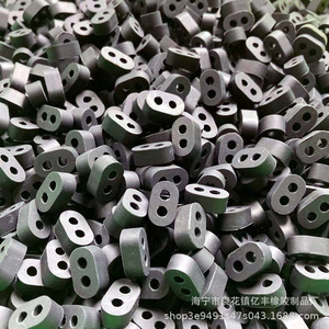 Boucle de réglage à double trou en silicone Yfxj YF2021-1021 GJ-2021 pour guide de fil de corde à sauter - Product Image 1