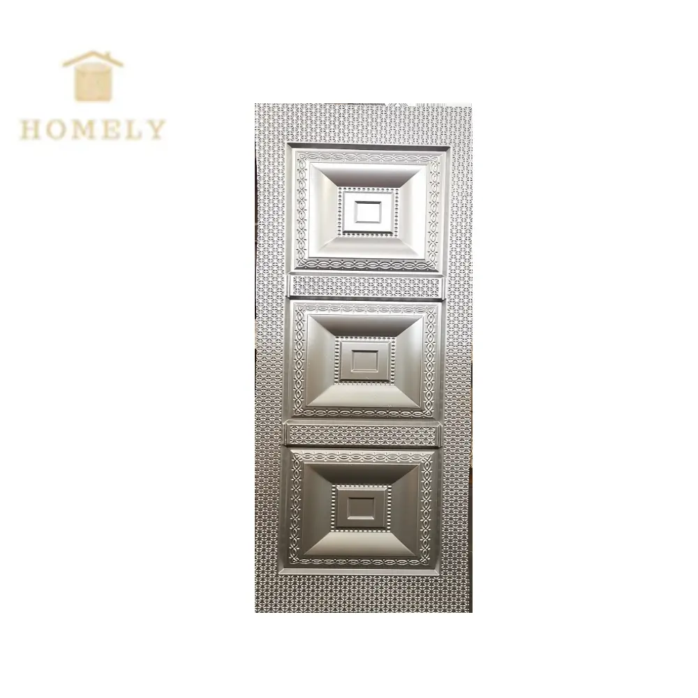 अनुकूलित आकार अनुकूलित डिजाइन इस्पात दरवाजा त्वचा धातु शीट