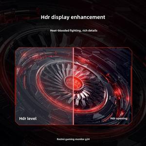 NOUVEAU REDMI G24 165Hz 1ms 300cd/m 125% sRGB Écran LCD à Réponse Rapide Mode Lumière Bleue Faible pour le Gaming - Product Image 3