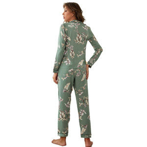 Abbigliamento da <span class=keywords><strong>donna</strong></span> in bambù personalizzato elegante pigiama da <span class=keywords><strong>donna</strong></span> che indossa indumenti da notte da <span class=keywords><strong>donna</strong></span> Plus Size senza cuciture - Product Image 3