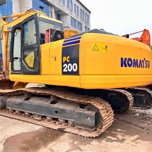Excavadora Komatsu pc200 usada capacidad de trabajo fuerte, excavadora Komatsu pc200 usada a precio negociable en stock - Product Image 5