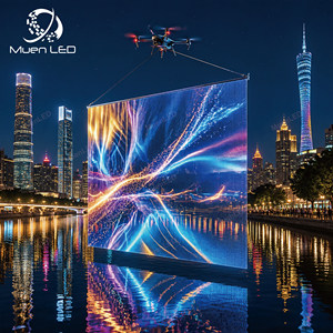 Pantalla LED Voladora Portátil para Actividades al Aire Libre P20 2x6m, Pantalla LED Tipo Alfombra Mágica - Product Image 1