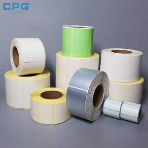 Custom OEM Removable 40x20mm Thermal Price Labels Residue Free Retail Product Pricing Direct Thermal Labels - Product Image 1