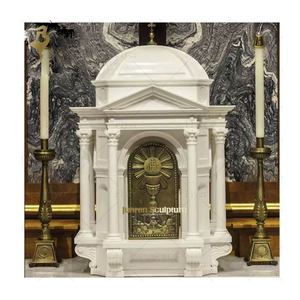 Tabernáculo de mármol religioso para <span class=keywords><strong>iglesia</strong></span>, decoración de restauración de <span class=keywords><strong>Iglesia</strong></span> personalizada de estilo europeo - Product Image 4