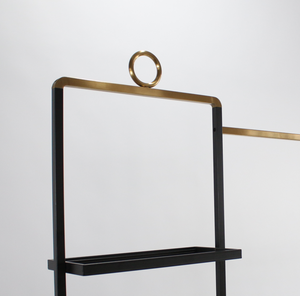 Cintre de vêtements meubles montage <span class=keywords><strong>chevalet</strong></span> en métal présentoirs <span class=keywords><strong>pour</strong></span> magasin de détail Boutique magasin étagères vêtements présentoir - Product Image 4