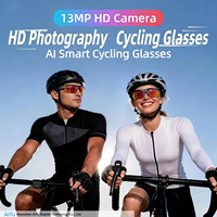 Lunettes Intelligentes IA 2026 E08 avec Caméra 13MP, Enregistrement Vidéo, ChatGPT – Lunettes Connectées pour Hommes, Idéales pour le Sport en Extérieur et le Cyclisme