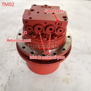 ตัวขับสุดท้ายสำหรับ PC20อะไหล่รถขุดขนาดเล็ก MAG18VP-220 PHV-2B TM02ชุดมอเตอร์ไฮดรอลิกสำหรับเดินทาง - Product Image 6