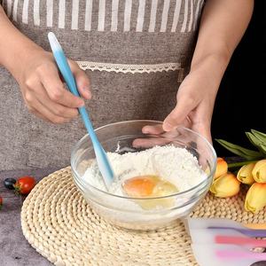 Spatule en silicone intégrée translucide, petit outil de pâtisserie, spatule à <span class=keywords><strong>crème</strong></span> et couteau mélangeur pour gâteaux - Product Image 3