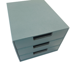 Glossy Lamination Boxes For Gift Sets Sustainable Packaging Boxes Custom Logo Drawer Box