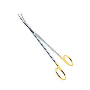 Tijeras de Disección Metzenbaum, Superventas, Carburo de Tungsteno, 5 1/2 Pulgadas, Afiladas/Curvas, Certificación CE, Uso Hospitalario, Acero Inoxidable - Product Image 1