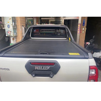 Cubierta de lona enrollable retráctil rígida de aleación de aluminio de alta calidad para camioneta Toyota Hilux Travo Revo Vigo