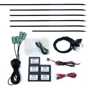 Symphony-luz ambiental 18 en 1 para coche, streamer dinámico con control por aplicación, luz LED acrílica, luz ambiental para interior de pie - Product Image 2