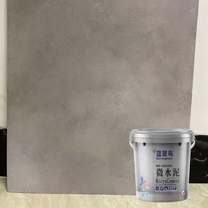 Microciment imperméable pour murs et sols DIY Revêtement décoratif en ciment Utilisation intérieure et extérieure - Product Image 3
