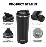 550ml Tumbler mobil Speaker koneksi gigi biru warna kustom