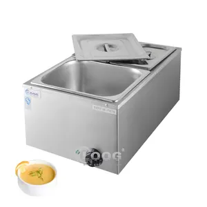 Commercial Catering Equipment Electric Bain Marie Food Warmer Big Capacity Table Top Electric Bain Marie