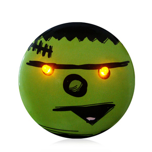 Ghim Huy Hiệu Nút Đèn Logo Tùy Chỉnh Tự Làm Giá Rẻ Trung Sơn Nhà Máy Sản Xuất Oem Odm Ghim Nút Đèn Nhấp Nháy Tùy Chỉnh Đèn Led - Product Image 3