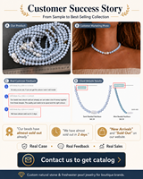 Collier personnalisé à faible MOQ en pierre naturelle plaqué or en acier inoxydable avec perles baroques d'eau douce pour les magasins de détail
