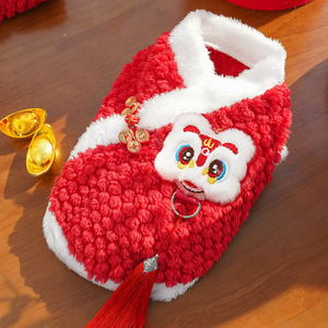 Vêtements rouges pour chiens, vêtements populaires pour chats stimulant la dopamine, vêtements festifs pour petits chiens Devon, pour le commerce électronique transfrontalier. - Product Image 5