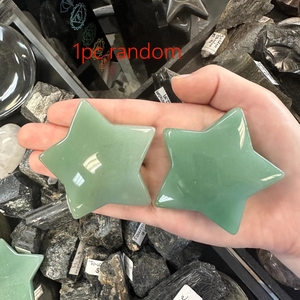Vente en gros de cristaux artisanaux de haute qualité en plusieurs matériaux, obsidienne/aventurine verte en forme d'étoile pour la décoration de la maison et les cadeaux - Product Image 4