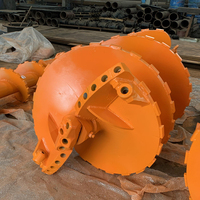 Auge de forage UMP tarière de terre hydraulique avec roche pour outils de forage de roche d'excavatrice