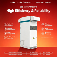 Prix usine 1250kW 1725kW Système de stockage d'énergie par batterie à grande échelle avec onduleur bidirectionnel AC/DC PCS central et support réseau