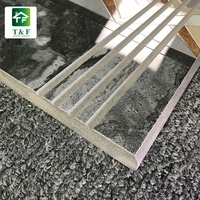 Carreaux de porcelaine pour escaliers de luxe, hall d'hôtel, 1200*300*170, Philippines, carreaux de céramique pour escaliers, brillant, mélange de couleurs
