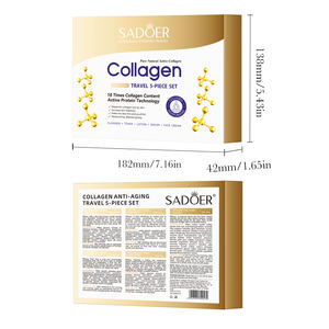 SADOER Série Collagène Anti-rides Hydratante Soin Visage Raffermissant Lissant Coréen Kit de Voyage – Vente Directe Usine - Product Image 6