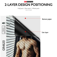 Mobile Back Skin Phone Back Sticker 3M Vinilo Teléfono móvil Back Stickers Skin para Mobile Skin Cutting Plotter