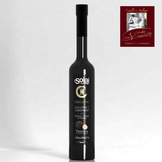 100 Ml Bumbu Organik dengan Truffle Giusepeppe Verdi Choice GVERDI Balsamic Cuka Modena I.G.P.